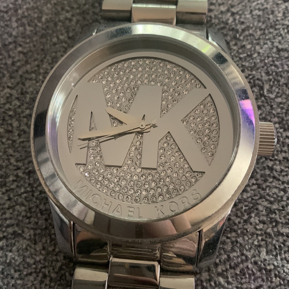 Silver Mk Watch - image 4